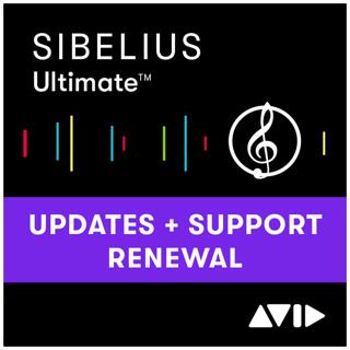 Sibelius Ultimate 1-Year Software Updates + Support Plan RENEWAL