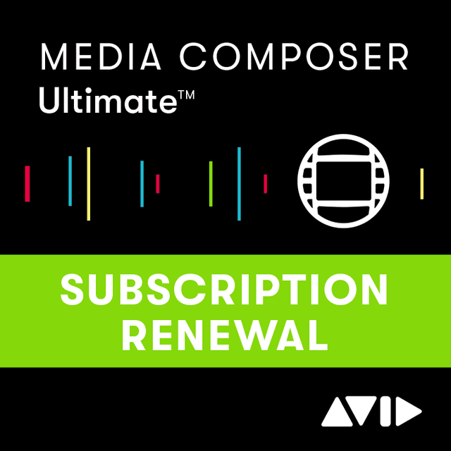 Media Composer | Ultimate 1-Year Subscription RENEWAL