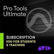 Pro Tools Ultimate Annual Paid Annually Subscription for EDU Students & Teachers Electronic Code - NEW